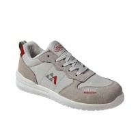 Chaussures de Sécurité Basses en Cuir Suédé Logica S1PL FO SR AIR ONE/1 Sans Métal Confortables