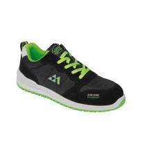 Chaussures de Sécurité Basses en Cuir Suédé Logica S1PL FO SR AIR ONE/3 Sans Métal Confortables
