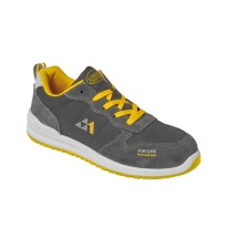 Chaussures de Sécurité Basses en Cuir Suédé Logica S1PL FO SR AIR ONE/2 Sans Métal Confortables