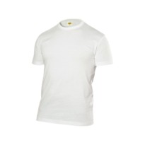 6 Pièces - T-shirt de Travail Manches Courtes 100% Coton...