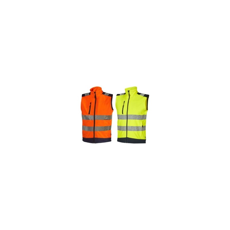Gilet de Travail Multipoches Haute Visibilité...