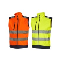 Gilet de Travail Multipoches Haute Visibilité Stretch U-Power Boreal WHL385