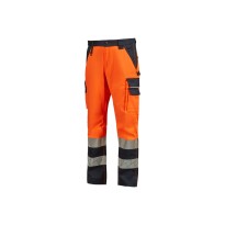 Pantalon de Travail Haute Visibilité Multipoches Stretch U-Power Brillo WHL381
