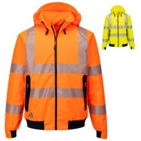 Veste de travail Portwest haute visibilité KX315 multipoches imperméable