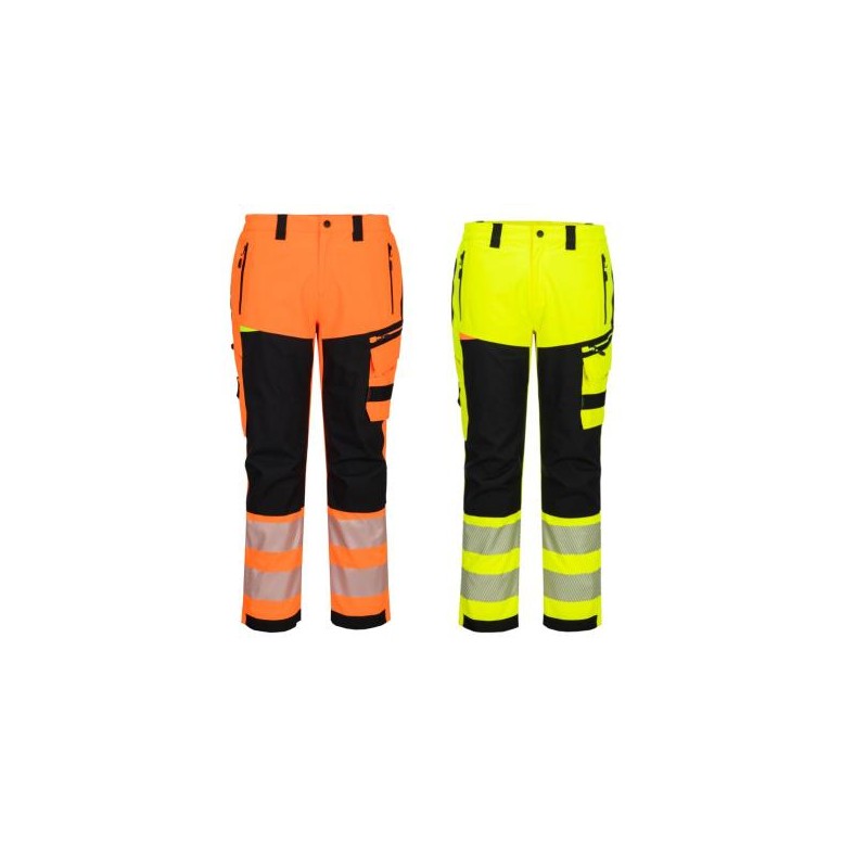 Pantalon de travail Portwest haute visibilité...