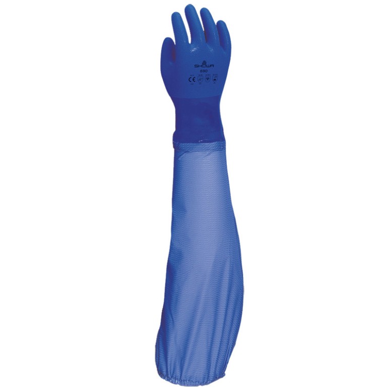 10 Paires - Gants Showa PVC High Risk SH690