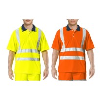 Polo de travail haute visibilité Issa Line Hi Vis 08184NPL