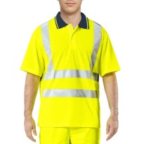 Polo de travail haute visibilité Issa Line Hi Vis 08184NPL 2