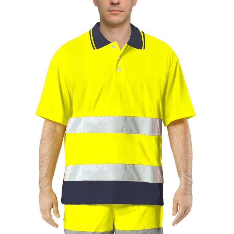 Polo de travail haute visibilité Issa Line...