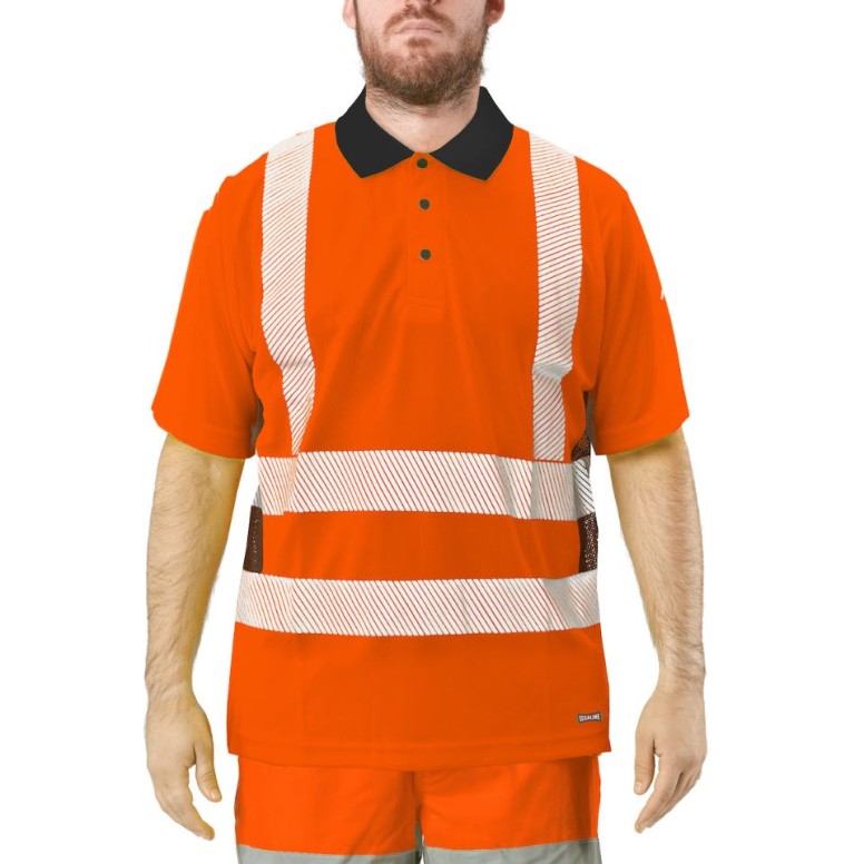 Polo de travail haute visibilité Issa Line...