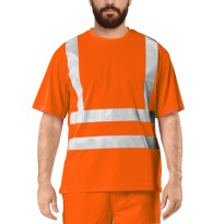 T-shirt de travail haute visibilité Issa Line Basic Tee Hi Vi 08183NTS