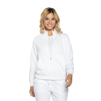 Sweat de travail femme zip long 100% coton Siggi Alexis 04MG0809/00
