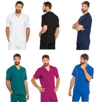 Tunique homme manches courtes Dr Blue Siggi Carter - 04CS1864
