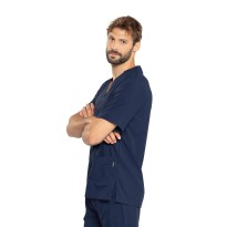 Tunique homme manches courtes Dr Blue Siggi Carter - 04CS1864