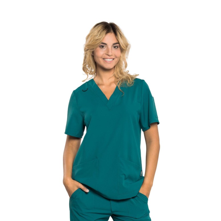 Tunique femme manches courtes Dr Blue Siggi...