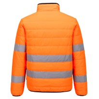 Tous dehors - Veste de travail Portwest haute visibilité Baffle Hi Vis S617 imperméable Taille XL Couleur Jaune Noir