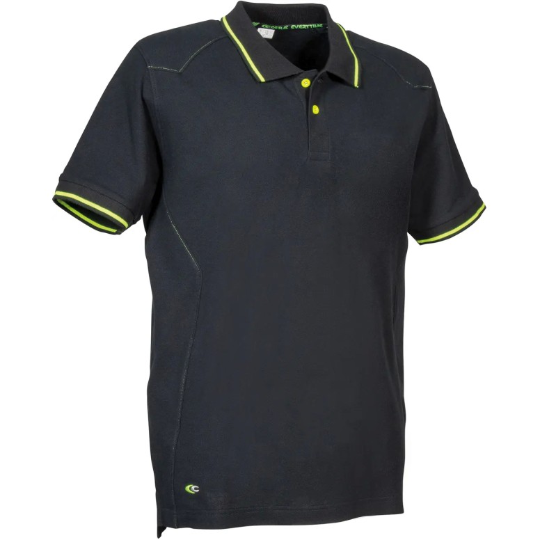 Polo de travail Cofra Tudela 100% Coton V620-0-03
