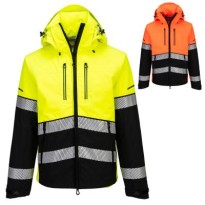 Veste de travail Portwest haute visibilité EV465 à multiples poches Softshell