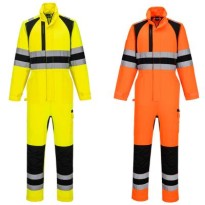 Combinaison de travail Portwest Haute Visibilité CD855 Multipoches Imperméable