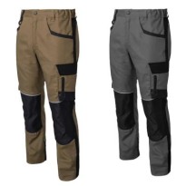 Pantalon de travail Molinel Evolve 09882703078 Multipoches Stretch Sans métal Avec poches pour genouillères