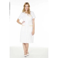 Blouse de travail Molinel Caroline CAROLINEMCBC/M Multipoches Longue Femme Nettoyage Bien-être