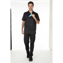 Blouse de travail Molinel JULESTHMCBC\AZ pour homme, restauration