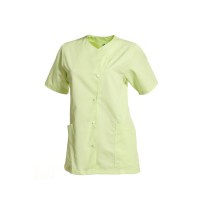 Blouse de travail Molinel JUSTINETFMCANI pour femme esthéticienne et coiffeuse