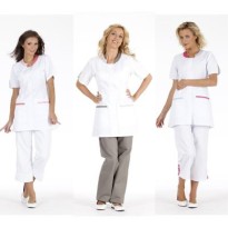 Chemise de travail Molinel LALIETFMCB\G\F pour femme, hygiène