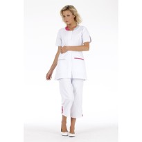 Chemise de travail Molinel LALIETFMCB\G\F pour femme, hygiène