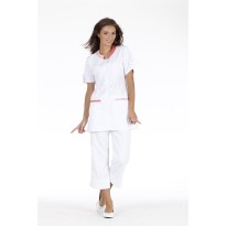 Chemise de travail Molinel LALIETFMCB\G\F pour femme, hygiène