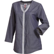 Blouse de travail Molinel LENATFMTDEN pour femme, esthéticienne, coiffeuse