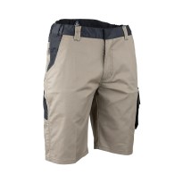 Bermuda de travail LMA Chiron 6168 multipoches stretch