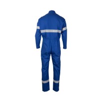 Combinaison de travail LMA Grenat 400451 haute visibilité multi-poches 100 % coton
