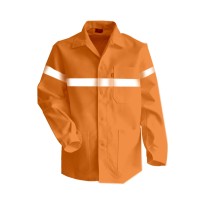 Chemise de travail LMA Ambre 2028 haute visibilité multipoches 100% coton