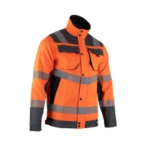 Veste de travail LMA 2336 Candela haute visibilité multipoches