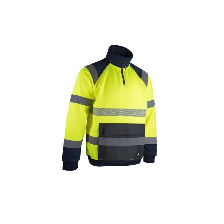 Sweat de travail LMA Mire 8084 haute visibilité