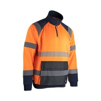 Sweat de travail LMA Precision 8085 haute visibilité