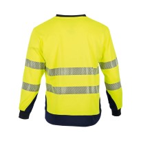 T-shirt de travail LMA Clarté 9207 haute visibilité manches longues