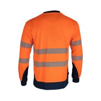 T-shirt de travail LMA Reflet 9208 haute visibilité manches longues