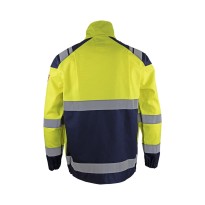 Veste de travail LMA Krypton 2229 haute visibilité multipoches multirisques sans métal