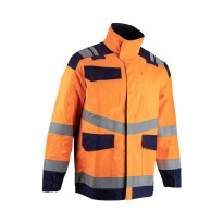 Veste de travail LMA Astral 2331 haute visibilité multipoches multirisques sans métal