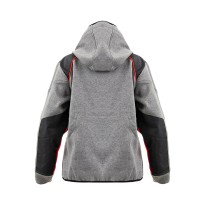 Sweat de travail LMA Scarlett 2284 femme avec fermeture éclair intégrale et capuche