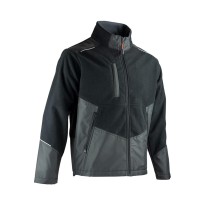 Veste de travail LMA Theoreme 2281 en polaire multipoches softshell imperméable