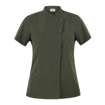 Tous dehors - Veste coréenne à manches courtes pour femme...