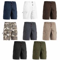 Tous dehors - Bermuda de Travail 100% Coton Multipoches Sottozero Muroa E0201 Taille XL Couleur Camouflage