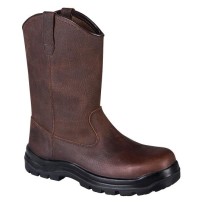 Tous dehors - Bottes de Sécurité Portwest S3 FC16 Metalfree Pointure 44 Couleur Marron
