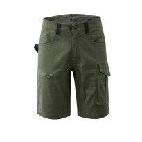 Tous dehors - Bermuda de travail Rossini R-Evolution A00790 Stretch Multipoches Taille M Couleur Noir
