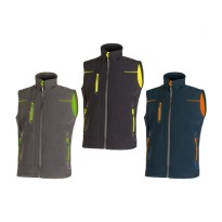 Tous Dehors - Gilet de travail polyvalent en Softshell extensible U-Power Universe FU188BC couleur Carbone noir taille S
