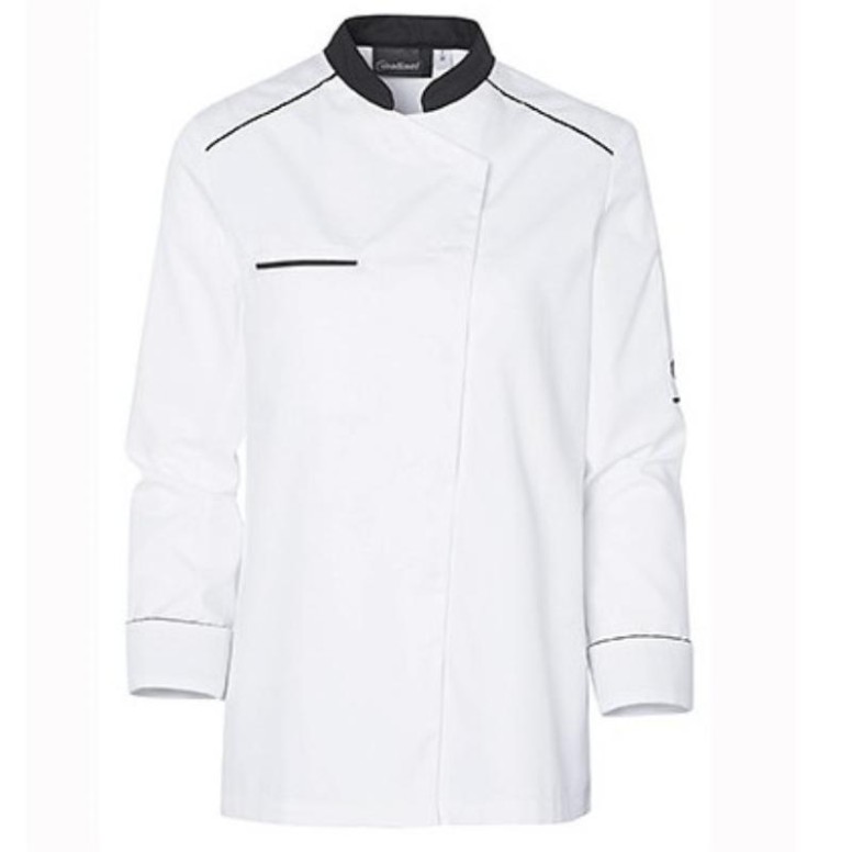Veste de cuisine manches longues femme Molinel...