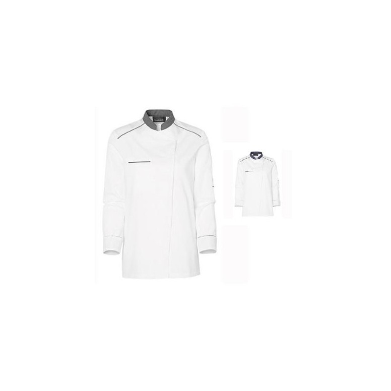Veste de cuisine manches longues femme Molinel...